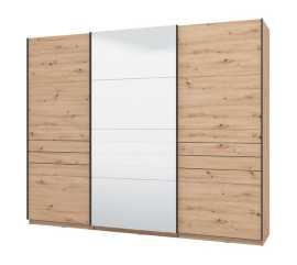 Šatníková skriňa 270 brina - dub.

Vnútorné usporiadanie skrine je navrhnuté s ohľadom na maximálne využitie priestoru.

Skriňa je vyrobená z kvalitných materiálov, ktoré zaisťujú jej dlhú životnosť a odolnosť.

 

 

Rozmery šatníkovej skrine Brina sú 220x217,5x61cm (š, v, h).

 

 

Všetky produkty z kolekcie Brina nájdete nižšie v súvisiacom tovare.