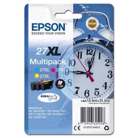 Epson 27XL T2715 barevná (color) multipack originálna cartridge.
Originálna cartridge = záruka priamo od výrobcu tlačiarne
100 % použitie v tlačiarni - spoľahlivá a bezproblémová tlač
Použitím originálnej náplne predlžujete životnosť tlačiarne
Overená špičková kvalita - jasný a čitateľný text, jemná grafika, kvalitnejšie obrázky
Použitie originálnej kazety ponúka rýchly a vysoký výkon a pritom stabilné výsledky = EFEKTÍVNA TLAČ
Jednoduchá inštalácia a údržba
Zabezpečujeme bezplatnú recykláciu originálnych náplní
Garancia Vašej spokojnosti s použitím našej originálnej náplne

Kód výrobcu: C13T27154012