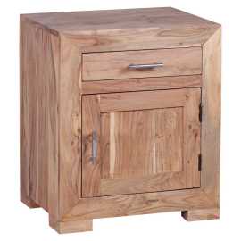 MID.YOU NOČNÝ STOLÍK, akácia, farba akácie, 50/60/40 cm.