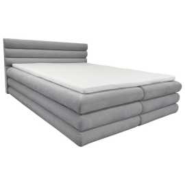 Livetastic AMERICKÁ POSTEĽ, 140/200 cm, sivá.