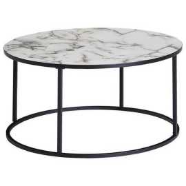 MID.YOU KONFERENČNÝ STOLÍK, biela, kompozitné drevo, 80/38 cm.