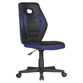 MID.YOU OTOČNÁ STOLIČKA PRE MLÁDEŽ, čierna, modrá.