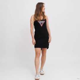 Guess Triangle Rhinestones Tank L.