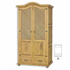 Skriňa so šatníkovou tyčou sedliacka szy06a - k01 svetlá borovica.

Luxusné spracovanie a jedinečný vzhľad zaujmú na prvý pohľad. Kvalitné spracovanie a poctivé borovicové drevo sú zárukou dlhovekosti.

 

Sedliacky nábytok z masívnej borovice ponúkame v niekoľkých odtieňoch morenia, od svetlo bielej až po tajomne čiernu.

 

Aj tento vidiecky nábytok je ručne vyrábaný a pri jeho výrobe je kladený veľký dôraz na detaily spracovania.

 

Z dôvodu výroby sedliackeho nábytku na zákazku, sme nútení požadovať od zákazníka zálohu v minimálnej výške 500 - 1000 Kč podľa hodnoty nábytku.