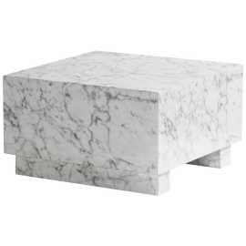 Livetastic KONFERENČNÝ STOLÍK, biela, kompozitné drevo, 60/60/35 cm.