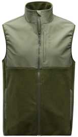 Grundéns vesta bering fleece pro vest deep lichen green deep depths - xxl.
 Špecifické vlastnosti: •100% polyesterový fleece strednej hmotnosti pre teplo a pohodlie •Hrudný prekryv z pružného polyesteru s úpravou DWR (trvanlivá vodoodpudivosť) a odolnosťou proti oderu •Zip vpredu pre ľahké obliekanie a vyzliekanie •Vrecká na ruky s uzáverom na zips pre zahriatie •Praktické vrecko na hrudi na uloženie drobností