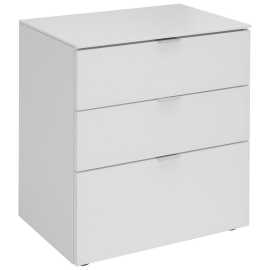 Moderano NOČNÝ STOLÍK, biela, 58/62.5/40 cm.