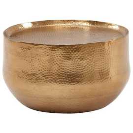 MID.YOU KONFERENČNÝ STOLÍK, zlatá, kov, 60/60/35 cm.