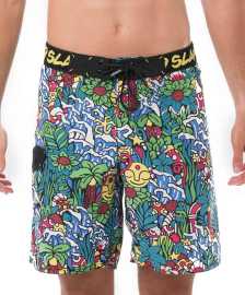 Moške kopalke 69SLAM TROPICAMAZON (SLLAMO-PM) M.
Uživajte v poletju v polni meri s kopalkami 69SLAM - idealno izbiro za tiste, ki iščejo največje udobje, funkcionalnost in prepoznaven slog.
Lahka, hitro sušeča se in pripravljena na akcijo
Kopalke so izdelane iz 100-odstotnega poliestra, ki je idealen material za zabavo v vodi in aktivno gibanje.
Praktičen kroj in premišljene podrobnosti
Klasičen kroj zagotavlja udobno prileganje in zadostno pokritost.
V čem je blagovna znamka 69SLAM posebna?
Blagovna znamka 69SLAM izvira z Balija in je simbol svobode, ustvarjalnosti in nebrzdanega življenjskega sloga.
Kako skrbeti za kopalke:

Pralnica: Kopalke lahko operete ročno ali v pralnem stroju na nežnem programu pri 30 °C.
Sušenje: Ne sušite ga v sušilniku.
Likanje: Kopalk ne likate - material tega ne potrebuje, visoke temperature pa bi ga lahko poškodovale.