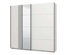 Šatníková skriňa plume-biela/čierna - základná.

 

 

Rozmery šatníkovej skrine Plume sú 217,5x220x61cm (š, v, h).

 

 

Všetok nábytok patriaci do kolekcie Plume, police a zásuvky nájdete nižšie v súvisiacich produktoch.