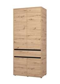 Šatníková skriňa 90 elmer - dub.

Spodná časť skrine obsahuje dve uzavreté časti, ktoré ponúkajú ďalší úložný priestor pre väčšie predmety alebo sezónne oblečenie, ktoré nie je momentálne v užívaní.

Šatníková skriňa je vyrobená z kvalitných materiálov, ktoré zaisťujú jej dlhú životnosť a odolnosť.

 

 

Rozmery šatníkovej skrine Elmer sú 93x210,5x54cm (š, v, h).

 

 

Všetky produkty z kolekcie Elmer nájdete nižšie v súvisiacom tovare.