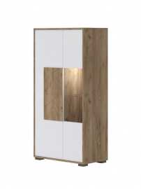 Vitrína freya - dub halifax/biela.

 

Vďaka použitiu špeciálneho UV laku je dosiahnutý naozaj vysoký lesk na bielych povrchoch.

 

Rozmery vitríny Freya sú 77x150x41cm (š, v, h).

 

Všetok nábytok patriaci do kolekcie Freya nájdete nižšie v súvisiacich produktoch.