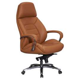 MID.YOU KANCELÁRSKE KRESLO, svetlohnedá.