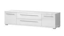 Tv stolík 180 tiana ii - biela.

 

 

Lesklý televízny stolík Tiana je so šírkou 180cm výstavným nábytkom a vo vašej obývačke vďaka elegancii vynikne.

 

 

Rozmery TV stolíka 180 Tiana II sú 180x46x45cm (š, v, h).

 

 

Všetky produkty z kolekcie Tiana nájdete nižšie v súvisiacom tovare.