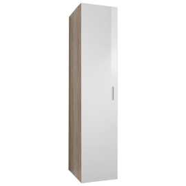 Xora PREDSIEŇOVÁ SKRIŇA, biela, farba duba, 40/185/40 cm.