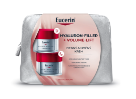 Eucerin Vianočná taštička HYALURON-FILLER + VOLUME-LIFT Denný krém + Nočný krém.