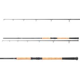 Daiwa prút megaforce catfish 2,7 m 180 g.
 Model do 400g vrhacej záťaže bol vyvinutý pre lov s bójkou a vyznačuje sa o niečo citlivejšou špičkou so silnou chrbticou.
 Modely s vrhacou záťažou do 600g sú určené na ťažké montáže na dne a bójkové montáže s obrovskými nástrahami.
 S dvoma prívlačovými modelmi s vrhacou záťažou do 180g môžete dosiahnuť veľké vzdialenosti pri nahadzovaní a vyvinúť dostatočnú silu pre bezpečnú kontrolu veľkých sumcov počas zdolávania.