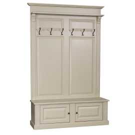 Predsieňová stena z masívu gaia 02 - svetlá patina - p004 + p092a.

 

Efektný vešiak z poctivého borovicového dreva sa hodí ho každé predsiene.

 

Vešiak obsahuje šest kovových háčikov na kabáty, policu a botník se 2 dvierkami.

 

Rozmery vešiaka sú 210x139x41cm (v, š, h).

 

Pre prohlídnutí našich ďalších predsieňových stien z masívu kliknite TU.

 

Ďalšie prírodné produkty nájdete spoločne s podobným masívnym tovarom nižšie v súvisiacich produktoch. Farba uvedená vo vzorkovníku sa môže ľahko líšiť oproti fotografii výrobku. Príčinnú môže byť zobrazovanie farieb monitora či rôzne nasvietenie výrobkov pri fotení.


Z dôvodu výroby vidieckeho nábytku na zákazku, sme nútení požadovať od zákazníka zálohu v minimálnej výške 30% z ceny nábytku.