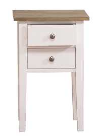 Nočný stolík splendor 475 - biela/hnedá.

 

Nočný stolík z poctivého borovicového dreva bude praktickým pomocníkom pri každej posteli.

Horná doska a zásuvky sú upravené technikou hlbokého kefovania v odtieni P079.

 

Masívny stolík obsahuje úložný priestor v 2 zásuvkách.

 

Rozmery nočného stolíka Splendor sú 40x62x30cm (š, v, h).

 

Na prehliadnutie ďalších masívnych kúskov nábytku od tohto výrobcu kliknite TU.

 

Farba na fotografii sa môže ľahko líšiť oproti reálnemu výrobku. Príčinnou môže byť zobrazovanie farieb monitora či rôzne nasvietenie výrobkov pri fotení.


Z dôvodov výroby masivného nábytku na zákazku, sme nútení požadovať od zákazníka zálohu v minimálnej výške 30% z ceny nábytku.