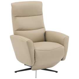 Livetastic RELAXAČNÉ KRESLO, textil, koža, taupe.