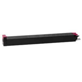 Sharp MX-27GTMA purpurový (magenta) kompatibilný toner.
Nižšia cena kompatibilnej náplne pre tlačiarne Sharp v porovnaní s originálnou náplňou, ušetrite až 80% nákladov na tlač.


Tonerová cartridge pre tlačiarne Sharp vytlačí rovnaký počet strán ako originál pri zachovaní rovnakej kvality – ostré rysy, sýte farby.


Záruka Vašej spokojnosti.


Každý toner prechádza pri výrobe prísnou kontrolou kvality a je plne kompatibilný s vašou tlačiarňou.


Overené našimi klientmi z ČR aj z Európskej únie.


Kompatibilné tonery Sharp spĺňajú normu STMC, čo je celosvetovo uznávaná norma testovania kvality tlače a počtu vytlačených strán tonerovej kazety.


Naši dodávatelia sú preverení rokmi skúseností a vyrábajú produkty podľa normy ISO 9001 a ISO 14001.

 Existuje mnoho výrobcov kompatibilných náplní, ale kvalita môže byť odlišná.