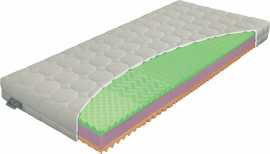 Matrac klasik plus 20 - 160x200cm - penová.

 

Matrac Klasik je tvorená dvoma vrstvami PUR-peny a jednou vrstvou peny.


	vrchný profil: značková pena ELIOCELL s hustotou 28 kg/m3;
	jadro matraca: značková pena ELIOCELL s hustotou 25 kg/m3
	spodný profil: značková pena ELIOCELL s hustotou 25 kg/m3
	FYZIOSYSTÉM – 5 zón rozloženia hmotnosti


 

Poťah Standard je podšitý klimatizačnou výplňou a spĺňa najprísnejšie požiadavky na hygienický a antialergický poťah.

Charakteristika poťahu:
- ľahko snímateľný
- gramáž 100 g/m2
- zips do 4 strán
- prešitý s PES vláknom
- prateľný na 60 °C

- rozmer matraca je 160x200x20cm (š, h, v)

 

U matracov širších 160cm, a tiež matracov všetkých atypických rozmerov, sme nútení požadovať od zákazníka zálohu vo výške 20% z ceny. O výške zálohy Vás budeme kontaktovať e-mailom po uskutočnení objednávky maximálne do dvoch pracovných dní.