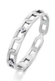 Brosway Elegantný oceľový náramok s kryštálmi With You BWY19.