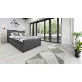 Livetastic BOXSPRINGOVÁ POSTEĽ, 140/200 cm čierna.