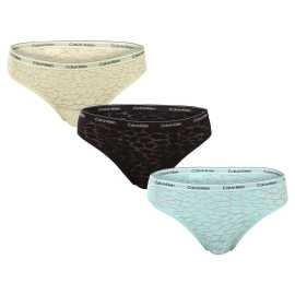 3PACK Culotte brésilienne pour femmes Calvin Klein multicolore (QD5225E-W5S) L.
Calvin Klein est très luxueuse, et pas seulement en raison de sa coupe.