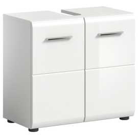 MID.YOU SKRINKA POD UMÝVADLO, biela s vysokým leskom, biela s vysokým leskom, 60/54/32 cm.