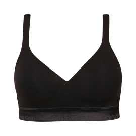 Ženski modrček Calvin Klein črna (QF8555-UB1) L.
Privoščite si popolno kombinacijo udobja, funkcionalnosti in brezčasnega dizajna s tem ženskim modrčkom Calvin Klein.
Prijeten material, ki se dobro nosi
Modrček je izdelan iz visokokakovostne mešanice bombaža, modala in elastana.
Sodoben kroj s poudarkom na podrobnostih
Športni kroj s prekrižanimi trakovi na hrbtu in brez zapenjanja ne ponuja le zanimivega oblikovnega elementa, temveč tudi odlično oporo in udobje pri nošenju.
Zakaj bi morali preizkusiti modrček Calvin Klein

Vrhunska mešanica materialov: Mehke na otip, raztegljive in zračne za celodnevno udobje.
Udoben športni kroj brez zapenjanja: Idealno za vsakodnevno nošenje in lažjo telesno aktivnost.
Elegantna zasnova z ikoničnim logotipom Calvin Klein: Minimalističen videz, ki nikoli ne gre iz mode.

Spodnje perilo Calvin Klein obožujejo ljudje po vsem svetu
Moško spodnje perilo Calvin Klein je ena od stalnic modne industrije.
Kako skrbeti za modrček
Če želite zagotoviti, da bo vaš modrček trajal kot nov, vam priporočamo, da upoštevate te smernice za vzdrževanje.

Pralnica: Modrček nežno operite pri 30 °C, najbolje v zaščitni vrečki za perilo.
Sušenje: Modrčka nikakor ne polagajte v sušilni stroj.
Likanje: Nedrčka niso zlikali.

Nasvet: Iskanje pravega spodnjega perila, ki se vam popolnoma prilega, je lahko izziv.