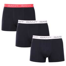 3PACK pánske boxerky Gant čierne (902523004-648) XXL, trenky.
Zvoľte pohodlie a nadčasový vzhľad s pánskymi boxerkami GANT v nadčasovej farebnej kombinácii.
Prémiový materiál pre každodenné pohodlie
Boxerky sú ušité z kvalitnej zmesi bavlny a elastanu.
Moderný dizajn do práce aj na rande
Jednoduchý dizajn dopĺňa vytkávaná guma v páse s logom GANT, ktorá je mäkká a nijako netlačí.
Prečo by ste mali boxerky GANT určite vyskúšať

Kvalitný materiál a pohodlný strih: Mäkká bavlna s elastanom zaisťuje pohodlie a skvelé prispôsobenie telu.
Štýlový dizajn: Klasická farebnosť a tkaný gumový pás s logom pôsobia elegantne a moderne.
Všestranné využitie: Ideálne na každodenné nosenie, do práce, na šport aj vo voľnom čase.

 
Spodná bielizeň GANT pre štýlových mužov
Značka GANT je už od roku 1949 synonymom precizného spracovania a kvalitných materiálov.
Ako sa starať o pánske boxerky GANT
Aby ti spodná bielizeň vydržala dlho v skvelom stave, odporúčame dodržiavať nasledujúce tipy.

Pranie: Per pri maximálnej teplote 40 °C.
Sušenie: Boxerky môžete sušiť v sušičke – odporúčame nastaviť šetrný program na nižšiu teplotu.
Žehlenie: Ak je to potrebné, môžete ich žehliť na nízku teplotu, ideálne naruby.

 
Tip: Niekedy je náročné nájsť správne spodné prádlo, ktoré vám perfektne sedí.