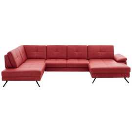 Beldomo System SEDACIA SÚPRAVA, textil, červená.