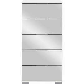 Carryhome KOMODA, biela, 49/102/41 cm.