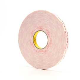 3M VHB 4932-P, 25 mm x 33 m, biela obojstranne lepiaca akrylová páska, tloušťka 0,64 mm.