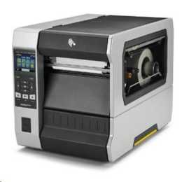 Zebra ZT62062-T1E0100Z ZT620 label printer, 8 dots/mm (203 dpi), cutter, disp., ZPL, ZPLII, USB, RS232, BT, Ethernet.