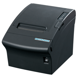 Metapace T-3III META-T3IIIBUES pokladničná tlačiareň, cutter, USB, Ethernet, kit (USB), black.