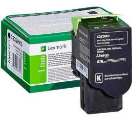 Lexmark C2320K0 čierny (black) originálny toner.
Originálny toner = záruka priamo od výrobcu tlačiarne
100 % použitie v tlačiarni - bezproblémové fungovanie s vašou tlačiarňou
Použitím originálnej náplne predlžujete životnosť tlačiarne
Osvedčená špičková kvalita - vysoko kvalitná a spoľahlivá tlač originálnou tlačovou kazetou od prvej do poslednej stránky
Trvalé a profesionálne výsledky tlače - dlhodobá udržateľnosť tlače
Kratšia prodleva pri tlači stránok
Garancia Vašej spokojnosti s použitím našej originálnej náplne
Zabezpečujeme bezplatnú recykláciu originálnych náplní
Zlyhanie náplne v menej ako 1% prípadov
Jednoduchá a rýchla výmena náplne

Kód výrobcu: C2320K0