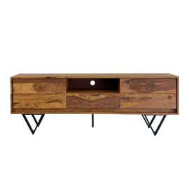 Livetastic NÍZKA KOMODA, indický palisander, farba indického palisandra, 160/56/35 cm.