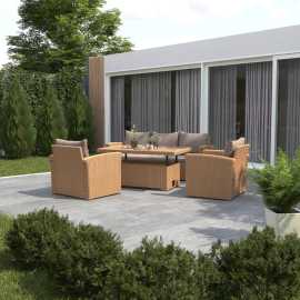 Ambia Garden TERASOVÁ SEDACIA SÚPRAVA kov, plast.