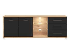 Tv stolík 190 s kompletným osvetlením lugano - dub artisan/čierna.

TV stolík Lugano je skvelou voľbou pre umiestnenie televízora v obývačke.

 

Rozmery TV stolíka 190 s kompletným osvetlením Lugano sú 190x65x40cm (š, v, h).

 

Všetky produkty z kolekcie Lugano nájdete nižšie v súvisiacich produktoch.