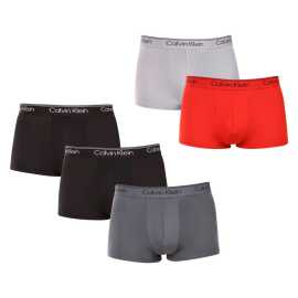 5PACK Boxers pour hommes Calvin Klein multicolore (NB4412-0AS) XXL.
Vous voulez des boxers qui vous offrent un confort parfait, un design moderne et une qualité supérieure?
Matériau de première qualité pour un confort tout au long de la journée
Ce boxer est fabriqué à partir d'une combinaison de fibres synthétiques, ce qui garantit une combinaison parfaite de douceur, de flexibilité et de durabilité.
Design moderne et ajustement parfait
Le look minimaliste avec une ceinture élastique est complété par le logo Calvin Klein, ce qui confère à ces boxers un style luxueux et sophistiqué.
Pourquoi aimerez-vous les caleçons Calvin Klein ?

Matériau léger et respirant: Idéal pour le quotidien et les activités sportives exigeantes.
Culotte plus courte : Ils permettent une grande liberté de mouvement, ne s'entassent pas et ne serrent pas.
Séchage rapide et durable : Parfait pour un mode de vie actif.
Un design intemporel : Le design minimaliste et l'aspect luxueux de Calvin Klein.

Les sous-vêtements Calvin Klein sont appréciés dans le monde entier.
Les sous-vêtements pour hommes Calvin Klein sont l'un des piliers de l'industrie de la mode.
Comment entretenir un boxer ?
Pour que votre boxer conserve le plus longtemps possible sa forme et sa qualité parfaites, suivez les conseils suivants :

Blanchisserie : Nous recommandons un lavage à 30 °C avec un détergent doux.
Repassage: Il n'est pas recommandé de l'utiliser pour éviter d'endommager le matériau.
Sèche-linge: Le séchage dans le sèche-linge n'est pas recommandé, il est préférable de sécher librement à l'air.

Conseil : Trouver le sous-vêtement qui vous convient parfaitement peut s'avérer difficile.