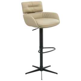 Dieter Knoll BAROVÁ STOLIČKA, čierna, taupe.