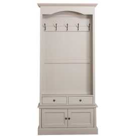 Drevená stena do predsiene gaia 06 - farba - p039.

 

Efektný vešiak z poctivého borovicového dreva sa hodí ho každé predsiene. Vešiak je povrchovo upravený lakovaním. Farebná vrstva má perfektné krytie a je nanášaná na biely základ.

 

Vešiak obsahuje 5 kovových háčikov na kabáty, 2 šuplíky a botník se 2 dvierkami.

 

Rozmery vešiaka sú 210x101x41cm (v, š, h).

 

Pre prohlídnutí našich ďalších predsieňových stien z masívu kliknite TU.

 

Ďalšie prírodné produkty nájdete spoločne s podobným masívnym tovarom nižšie v súvisiacich produktoch. Farba uvedená vo vzorkovníku sa môže ľahko líšiť oproti fotografii výrobku. Príčinnú môže byť zobrazovanie farieb monitora či rôzne nasvietenie výrobkov pri fotení.


Z dôvodu výroby vidieckeho nábytku na zákazku, sme nútení požadovať od zákazníka zálohu v minimálnej výške 30% z ceny nábytku.