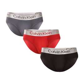 3PACK slip homme Calvin Klein multicolore (NB4122-0GU) XXL.