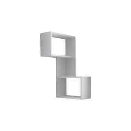 Livetastic NÁSTENNÁ POLICA, biela, 67/82/47 cm.