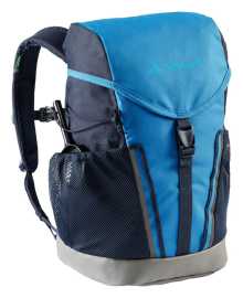 Vaude Puck 10 Blue/eclipse.

vystužený chrbát
mäkko polstrované ergonomické ramenné popruhy
nastaviteľný hrudný popruh
pevné a nepremokavé dno
špeciálne pracky uspôsobené detským rukám
vrecko na zips vo veku
pútka na prednej strane na zavesenie vecí
2 sieťované bočné vrecká
reflexné prvky
lupa
vynímateľná sedacia podložka
pláštenka
integrovaná menovka