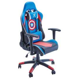 X Rocker HERNÁ STOLIČKA, modrá, červená, čierna, biela.