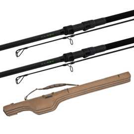 Korda prút kaizen green 12,6 ft 4 lb 2 ks + korda puzdro na prúty compac 3 rod divide holdall 13 ft.
 Prúty Kaizen Green sa ľahko používajú a vďaka rýchlo sa zužujúcemu blanku dosahujú pôsobivú progresívnu silu.
 Prvýkrát budeme exkluzívne ponúkať tento prút Kaizen v 10ft variantoch.
 Rad Green obsahuje ľahké očká z nehrdzavejúcej ocele Sea Guide TDG, ktoré si zachovávajú pevnosť a ľahkosť.
 Kaprové prúty Kaizen Green majú povrchovú úpravu s nízkym leskom a nenápadným matným povrchom, ktorý im dodáva celkovo elegantný, nízkoprofilový vzhľad.
 Prúty Korda Kaizen Green boli navrhnuté tak, aby priniesli rovnakú úroveň dokonalosti a výkonu, akú rybári očakávajú od rodiny Kaizen, za rozumnú cenu.
 Kľúčové vlastnosti: •Navrhnuté v Anglicku na základe Korda Kaizen špecifikácií •50mm navádzacie očko so 16mm očkom na špici pri modeloch 12 ft a 13 ft •40mm navádzacie očko s 12 mm očkom na špici pri modeloch 10 ft •Osadený a zalisovaný butt cap •Štandardne osadené očká Sea Guide TDG z ľahkej nerezovej ocele •C modely osadené keramickými Sea Guide BXTLSG očkami - pre použitie so splietanými šnúrami •Rukoväť s japonskou zmršťovačkou a rozšíreným koncom •Rýchlo sa zužujúci profil blanku pre vysokú pevnosť v ťahu •Matná povrchová úprava s nízkym leskom 
 Korda Puzdro Na Prúty Compac 3 Rod Divide Holdall 12 ft 
 Tento unikátny systém, vo verzii na tri alebo päť prútov, je navrhnutý tak, aby plne chránil ako vaše prúty, tak navijaky pri plnom nasadení.
 Vhodný pre big pit navijaky a prúty s 50 mm očkami.
 Vonkajšia časť má vrecká a popruhy na zadnej strane cestovnej tašky pre bezpečné uchytenie podberákov a palíc.
 Najdôležitejšie vlastnosti: •Odolná a vodeodolná tkanina •Verzia troch a piatich prútov •Jednotlivé priehradky na zips •Polstrovaný ramenný popruh •Diskrétne vrecko na uloženie vodítok •Vystužené madlá na prenášanie •Vysoko odolné zipsy •Stierateľná vložka