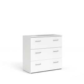 Livetastic KOMODA, biela, 74,1/69,9/36 cm.